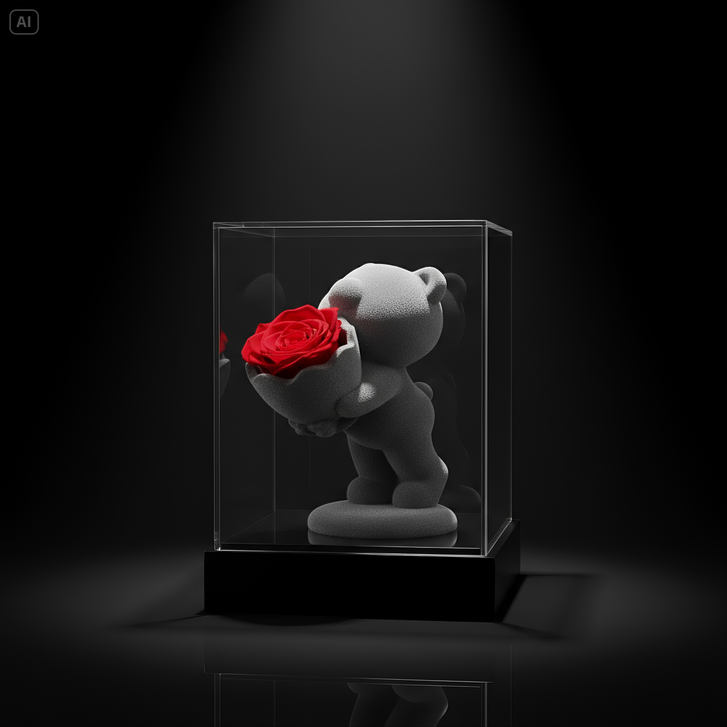 Bearloom™ Eternal Rose Teddy Bear – A Real Rose That Lasts for Years